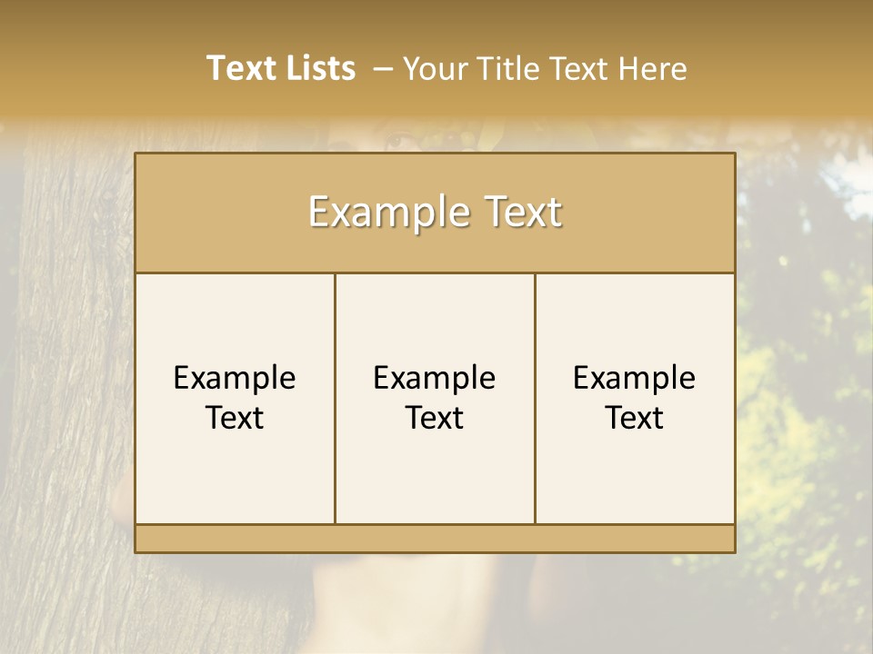 Goddess Face Portrait PowerPoint Template