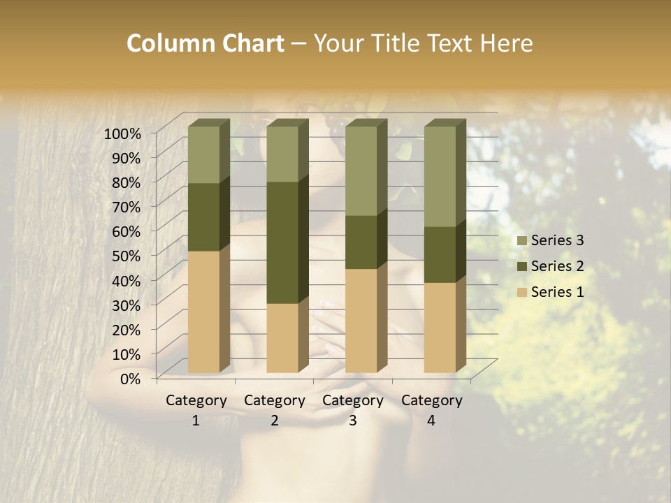 Goddess Face Portrait PowerPoint Template