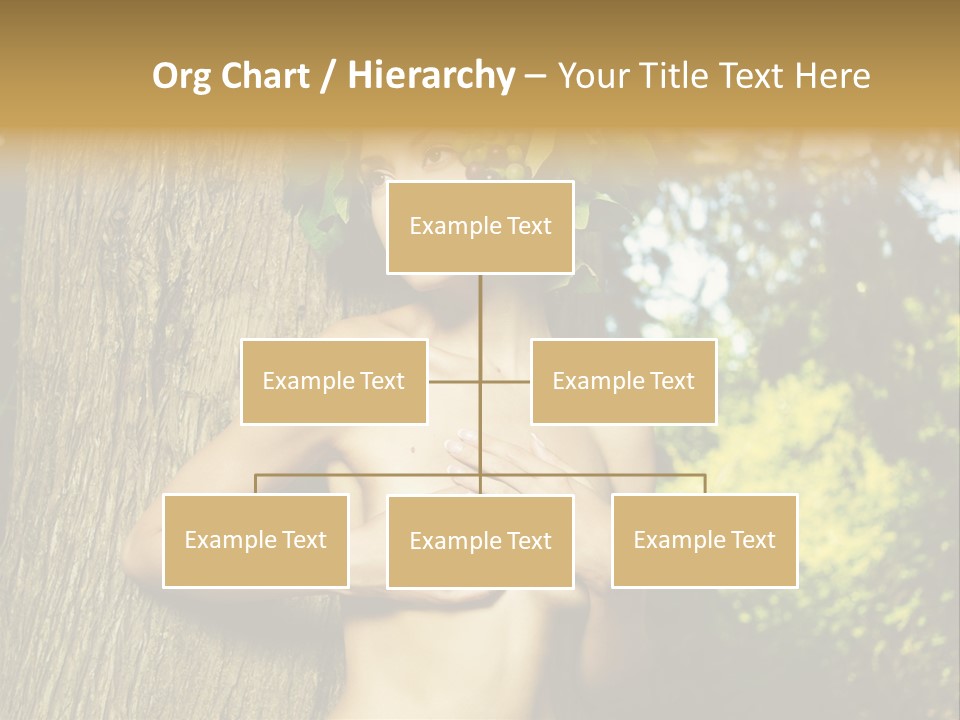 Goddess Face Portrait PowerPoint Template