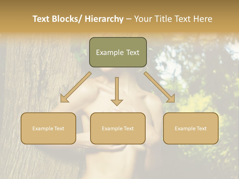 Goddess Face Portrait PowerPoint Template