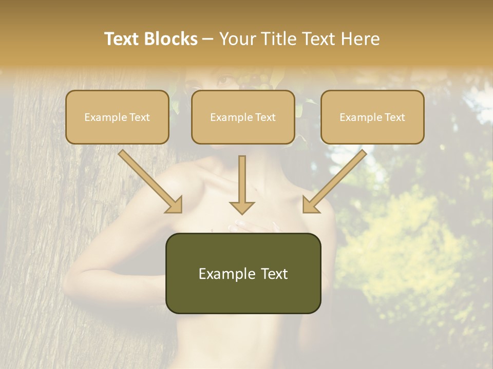 Goddess Face Portrait PowerPoint Template