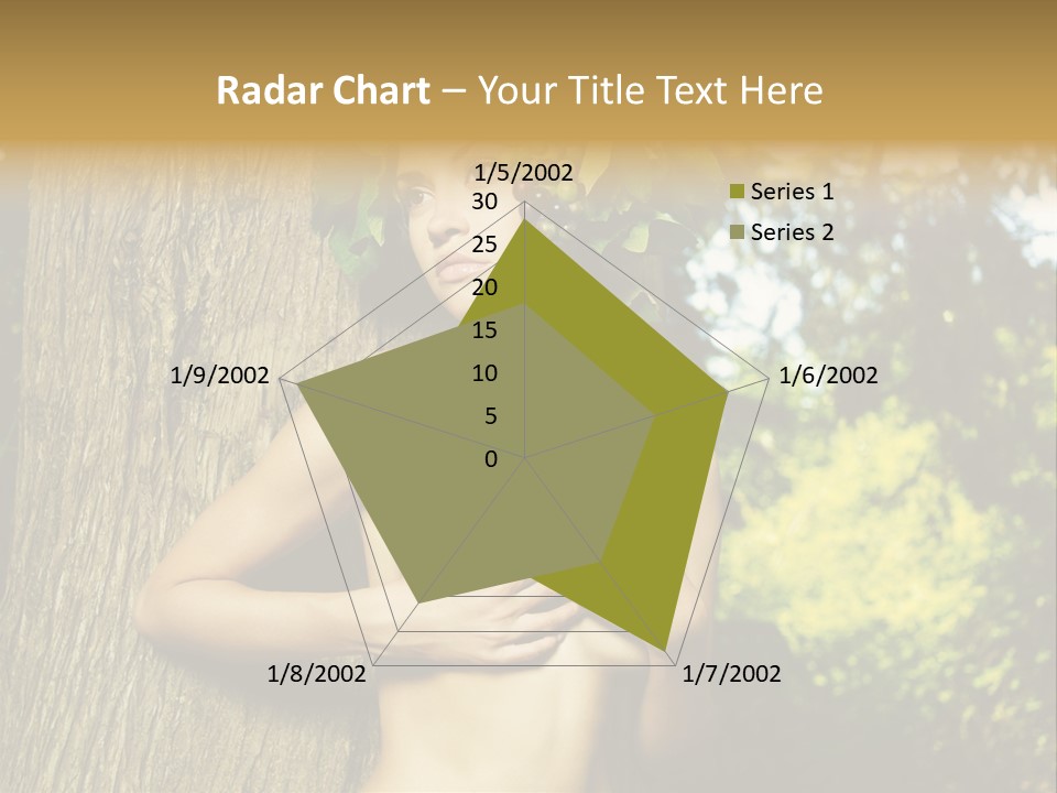 Goddess Face Portrait PowerPoint Template