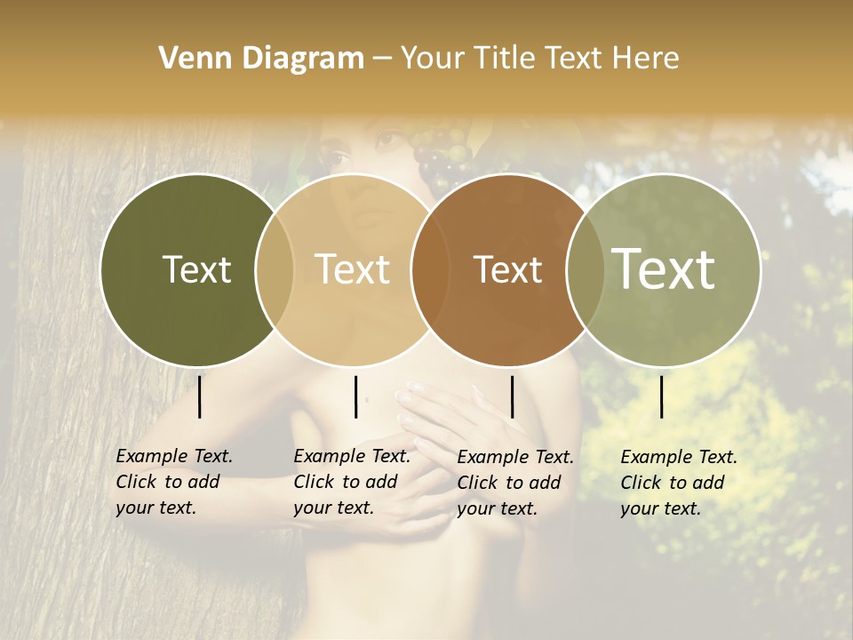 Goddess Face Portrait PowerPoint Template