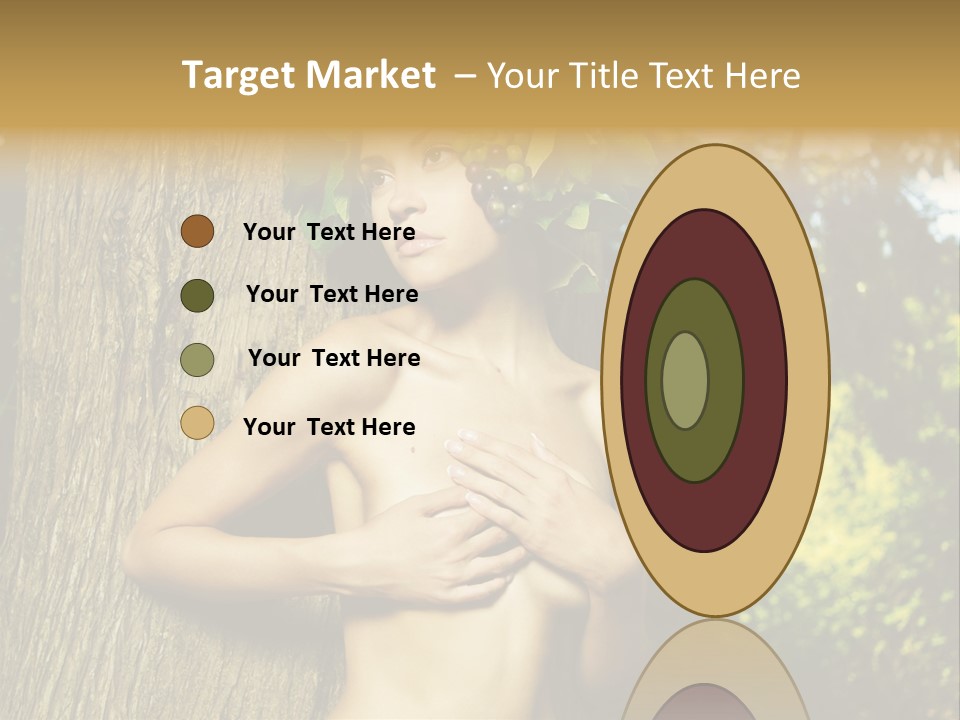 Goddess Face Portrait PowerPoint Template