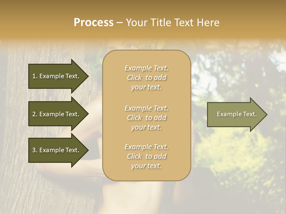 Goddess Face Portrait PowerPoint Template