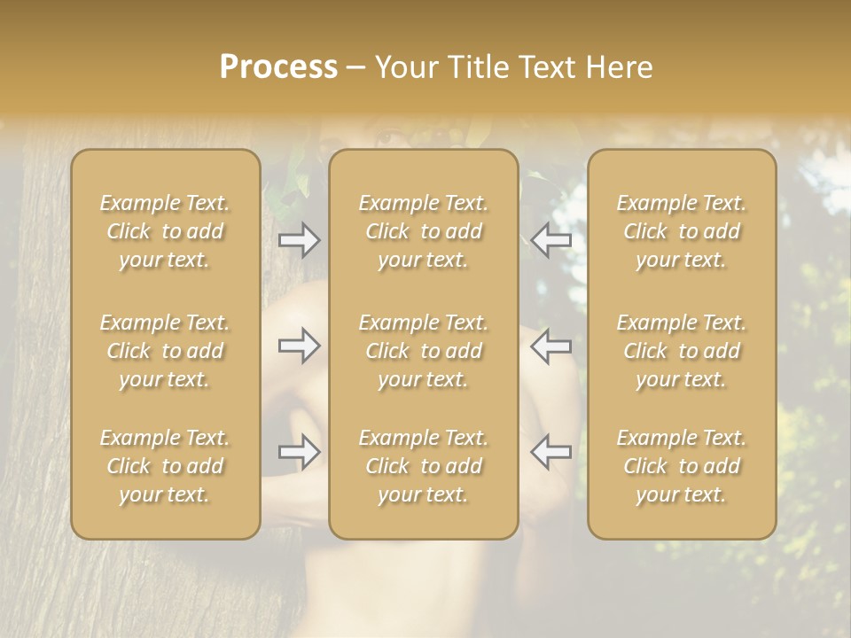 Goddess Face Portrait PowerPoint Template