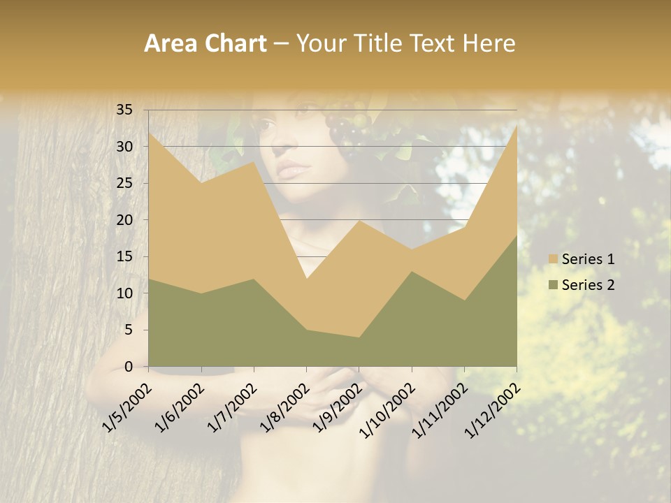 Goddess Face Portrait PowerPoint Template