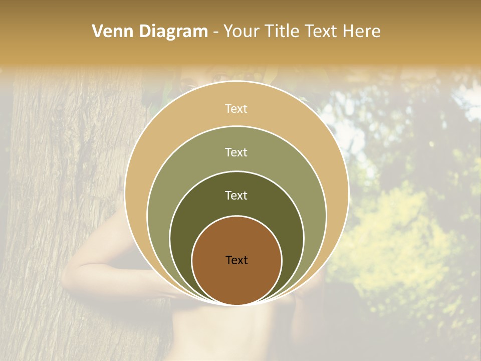 Goddess Face Portrait PowerPoint Template