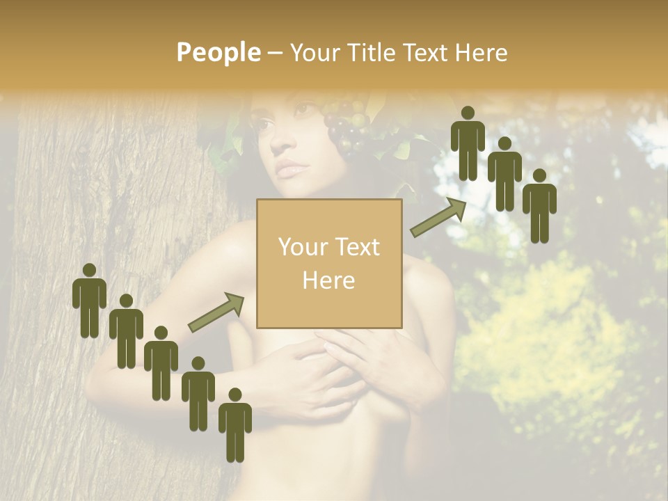 Goddess Face Portrait PowerPoint Template