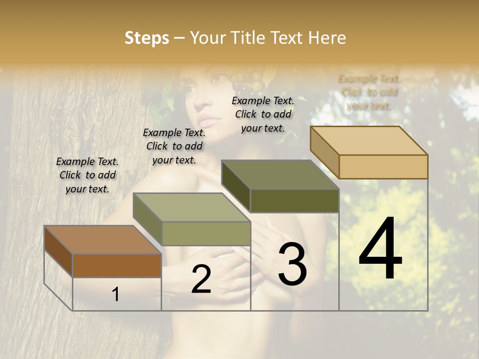 Goddess Face Portrait PowerPoint Template