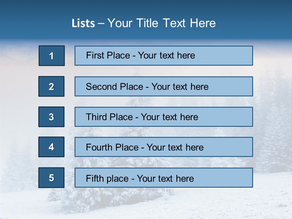 Winter Cold Season PowerPoint Template