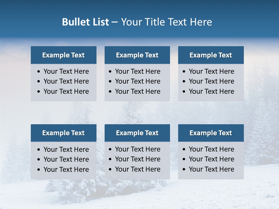 Winter Cold Season PowerPoint Template