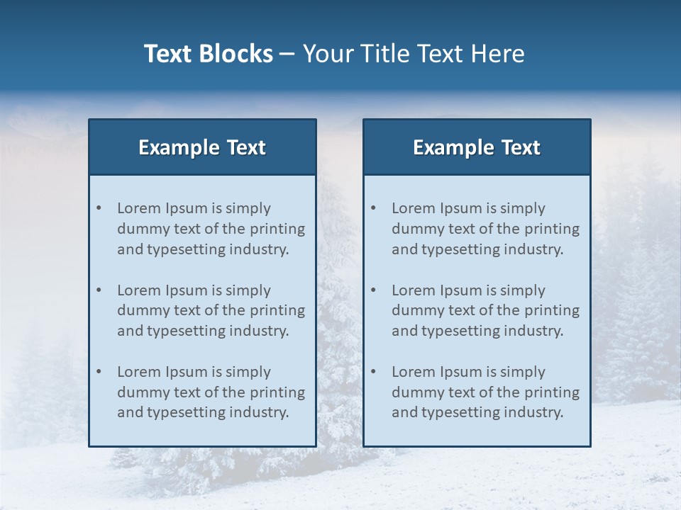 Winter Cold Season PowerPoint Template