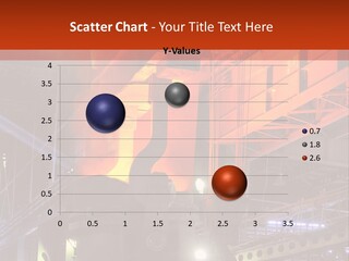 Factory Iron Furnace PowerPoint Template