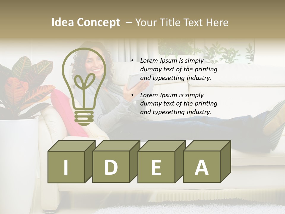Using Activity Touchscreen PowerPoint Template