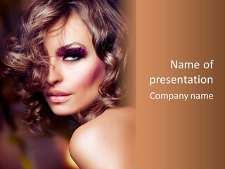 Beautiful Wellness Sexy PowerPoint Template