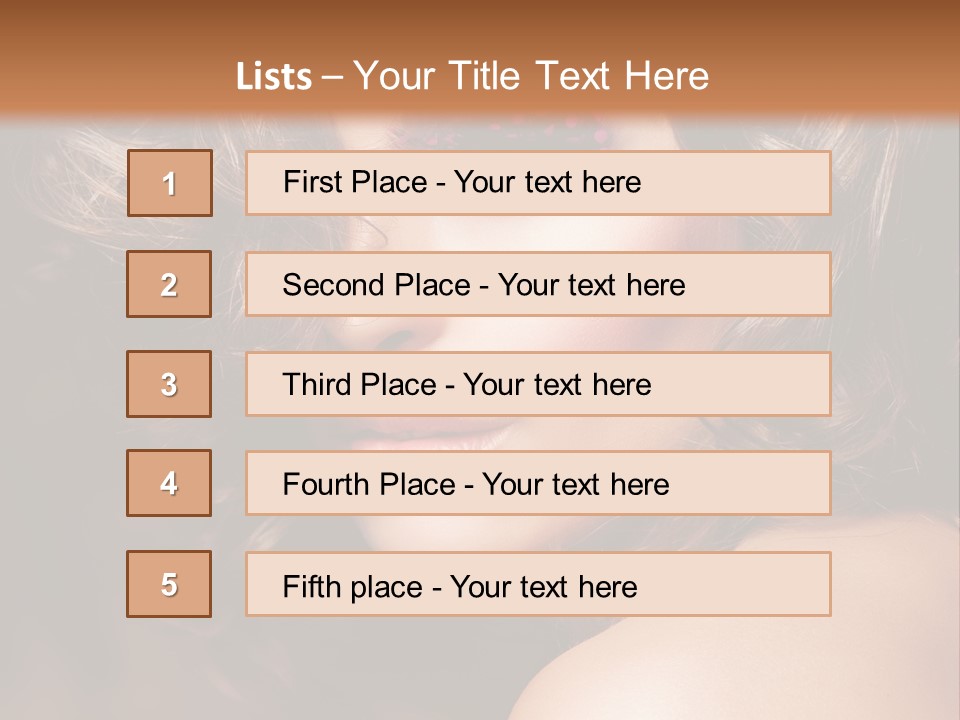 Beautiful Wellness Sexy PowerPoint Template
