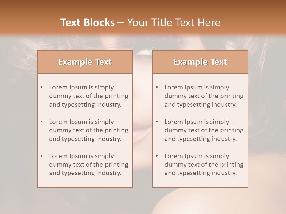 Beautiful Wellness Sexy PowerPoint Template