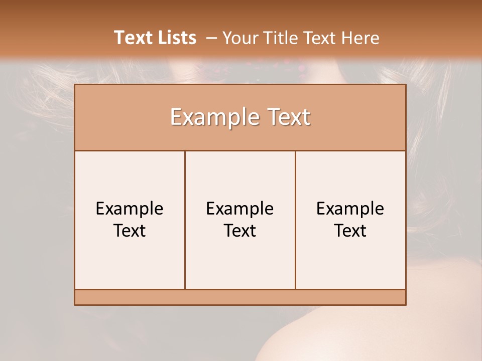 Beautiful Wellness Sexy PowerPoint Template