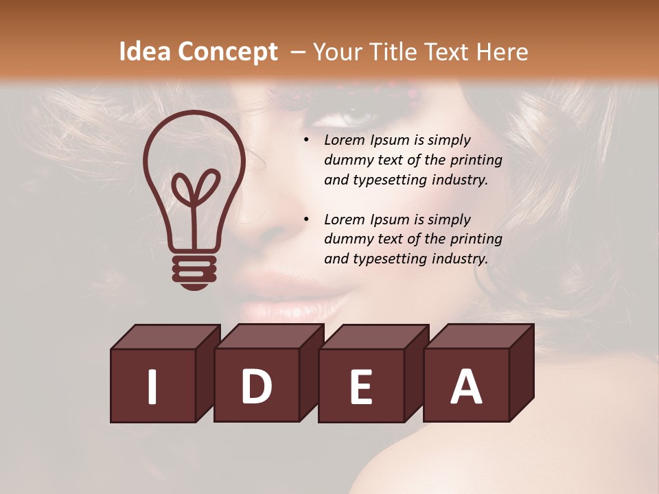 Beautiful Wellness Sexy PowerPoint Template