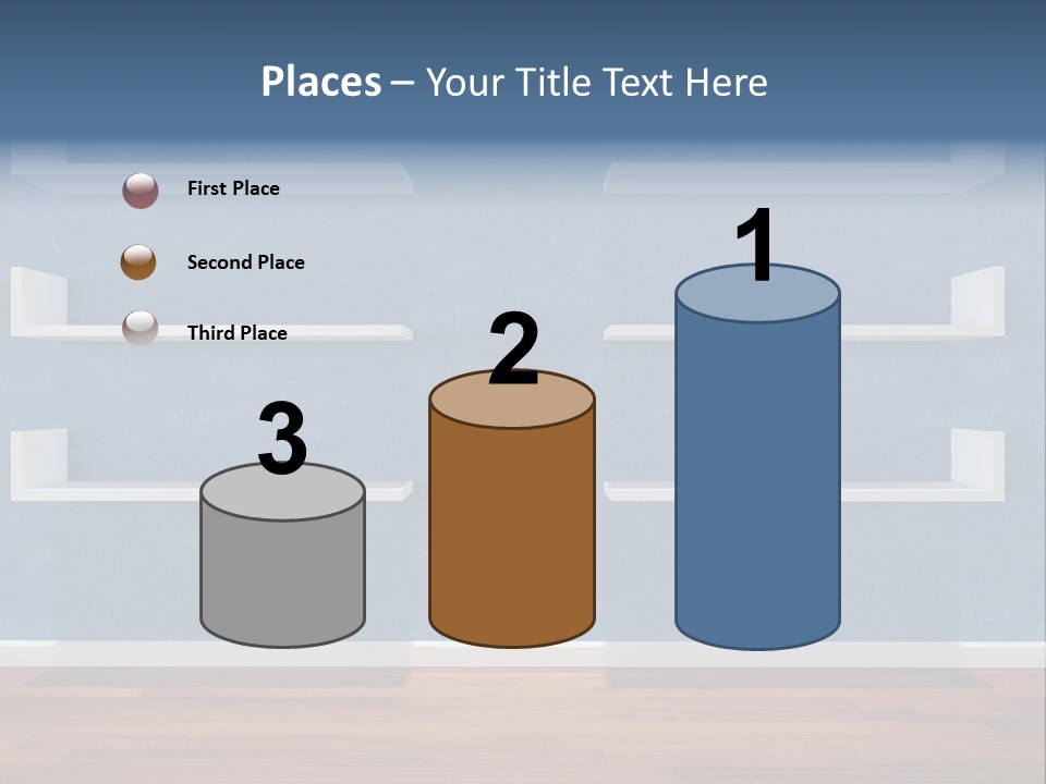Realistic Office Design PowerPoint Template