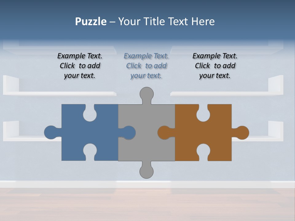 Realistic Office Design PowerPoint Template