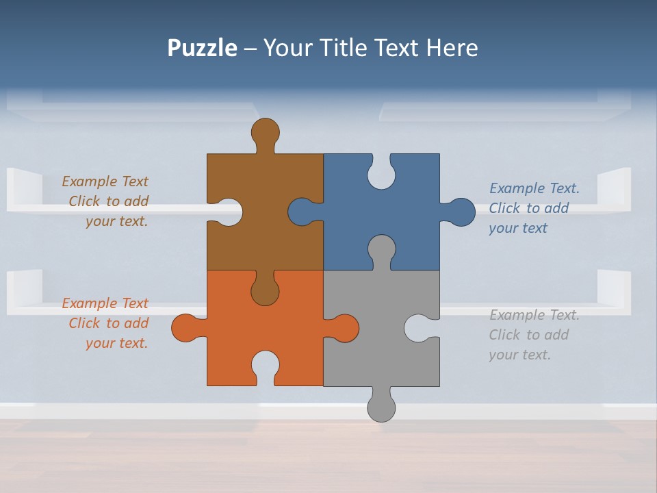 Realistic Office Design PowerPoint Template