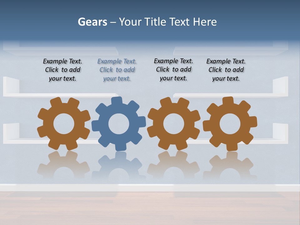 Realistic Office Design PowerPoint Template