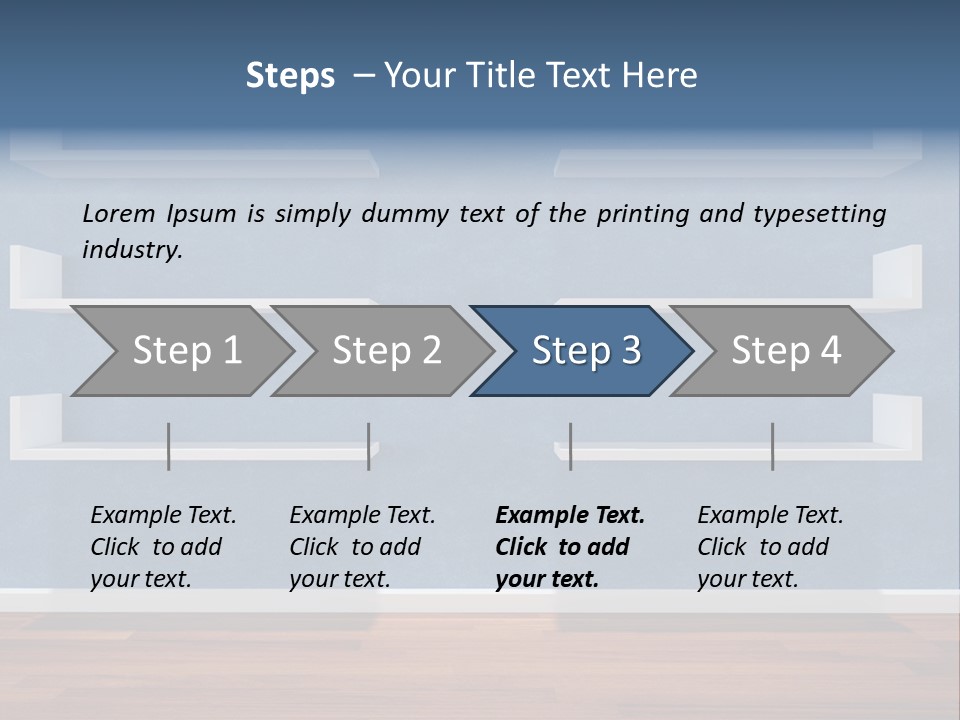 Realistic Office Design PowerPoint Template
