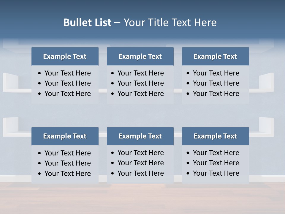 Realistic Office Design PowerPoint Template