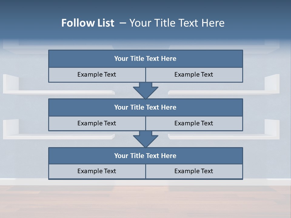 Realistic Office Design PowerPoint Template