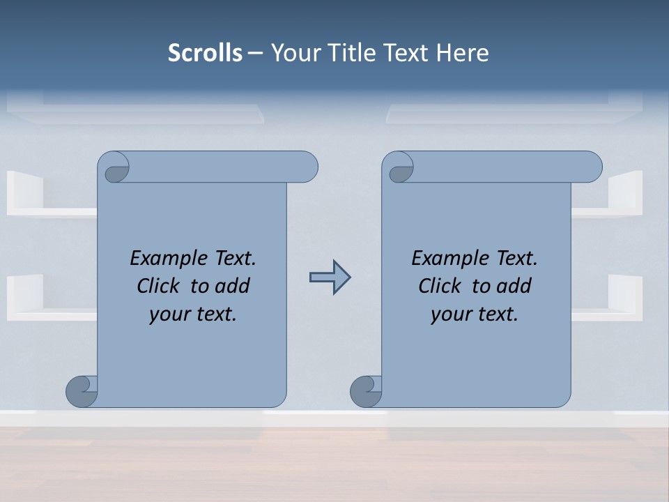 Realistic Office Design PowerPoint Template