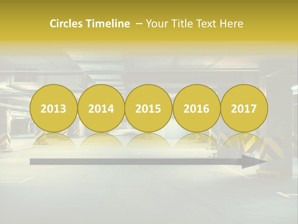 Neon City Dividing PowerPoint Template