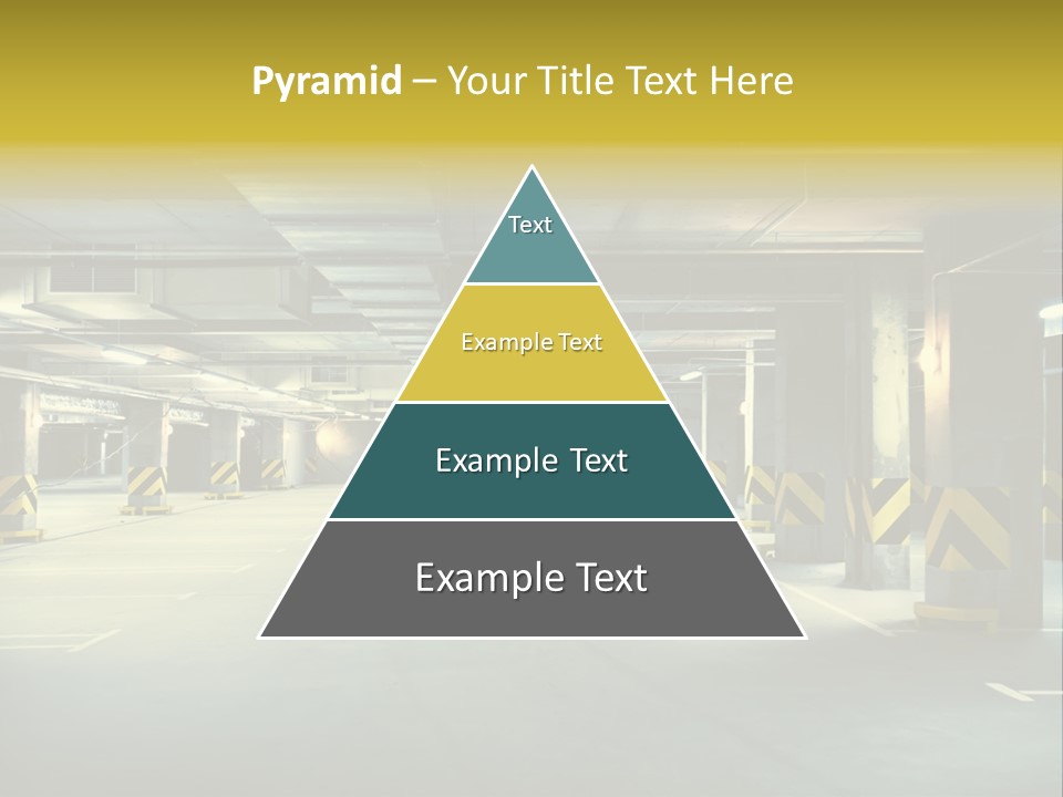 Neon City Dividing PowerPoint Template