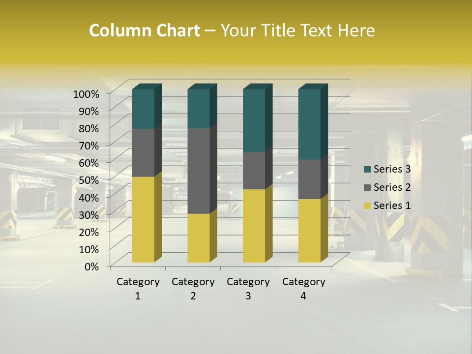 Neon City Dividing PowerPoint Template