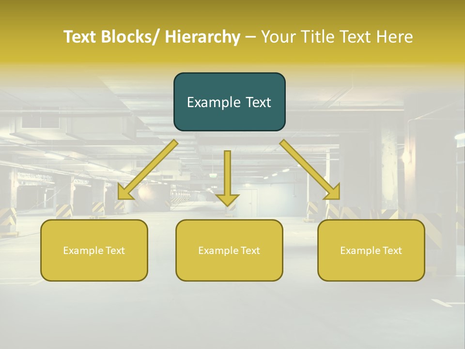 Neon City Dividing PowerPoint Template