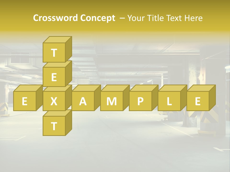 Neon City Dividing PowerPoint Template