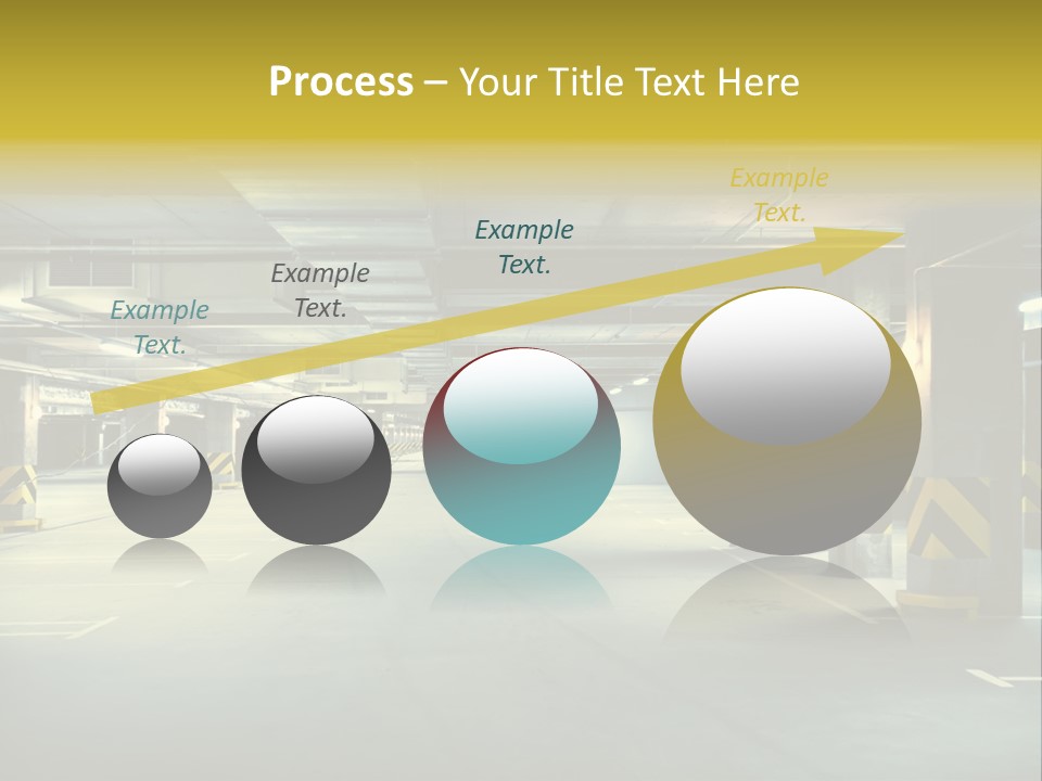 Neon City Dividing PowerPoint Template