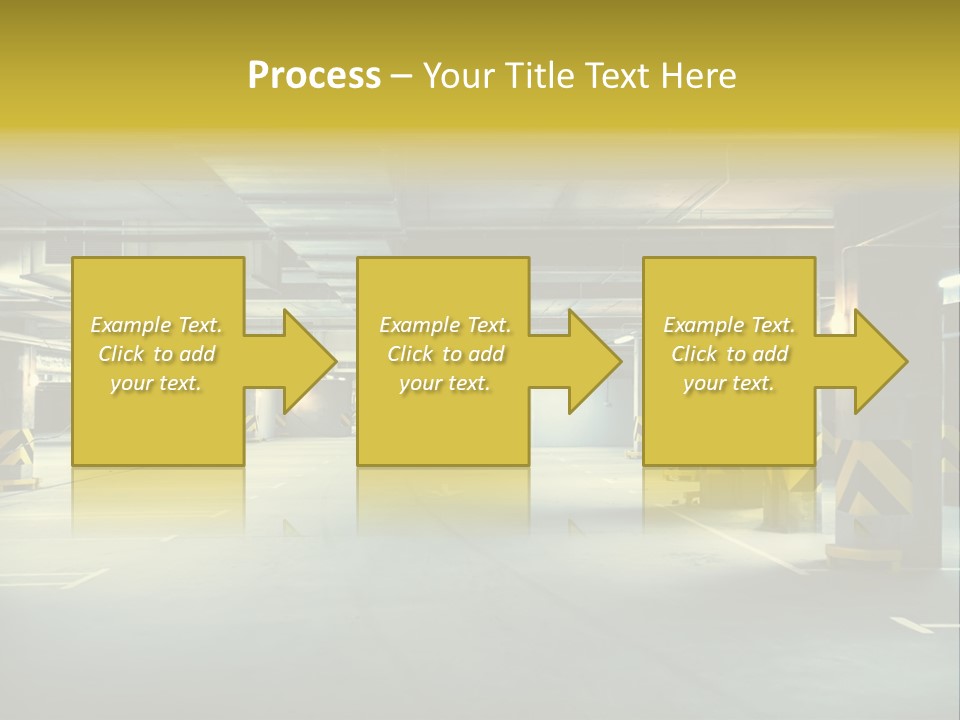 Neon City Dividing PowerPoint Template