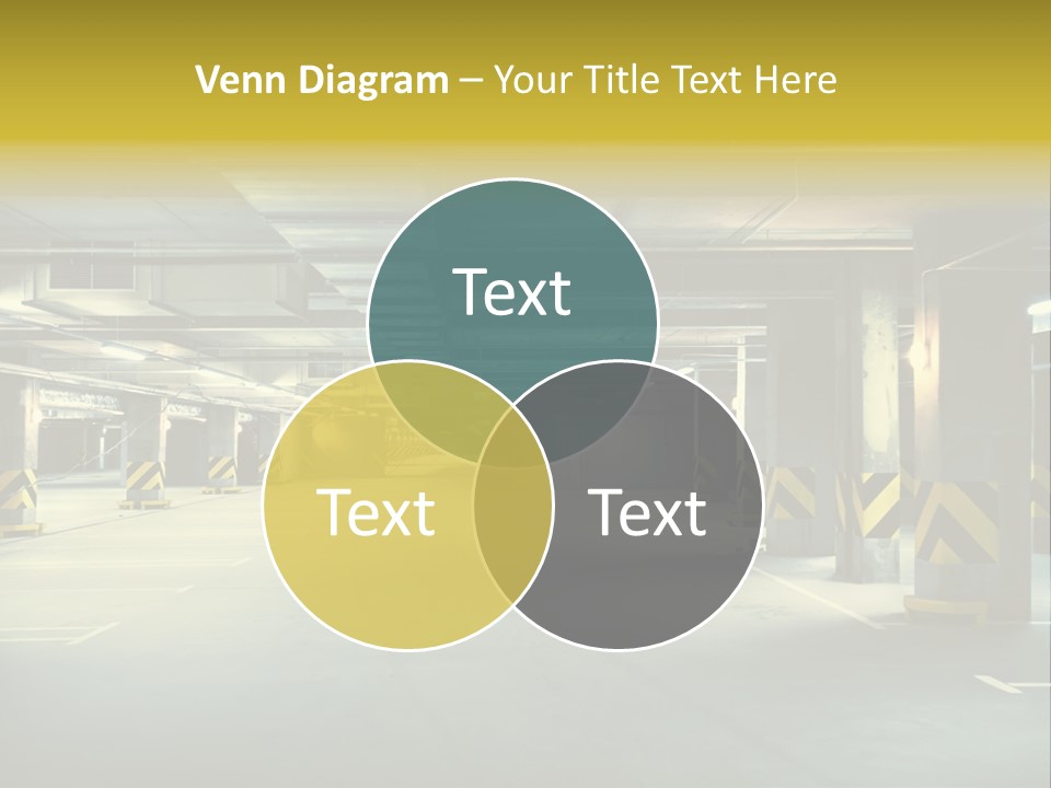 Neon City Dividing PowerPoint Template