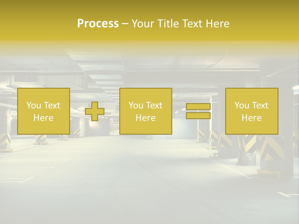Neon City Dividing PowerPoint Template