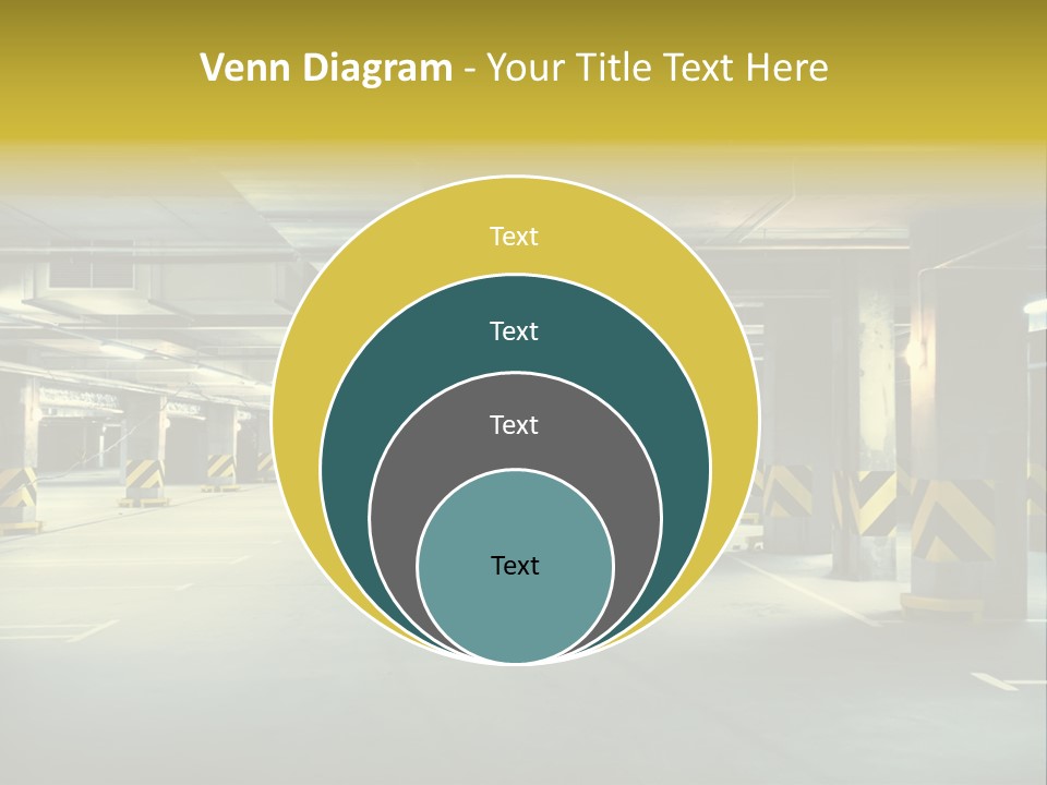Neon City Dividing PowerPoint Template