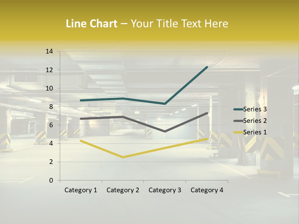 Neon City Dividing PowerPoint Template