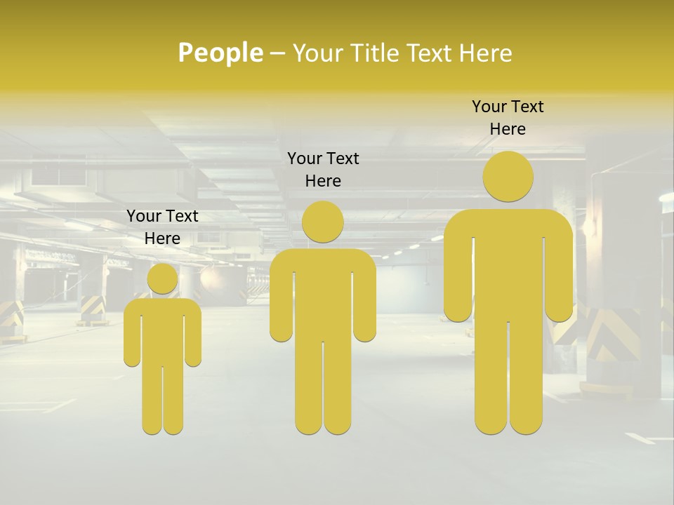 Neon City Dividing PowerPoint Template