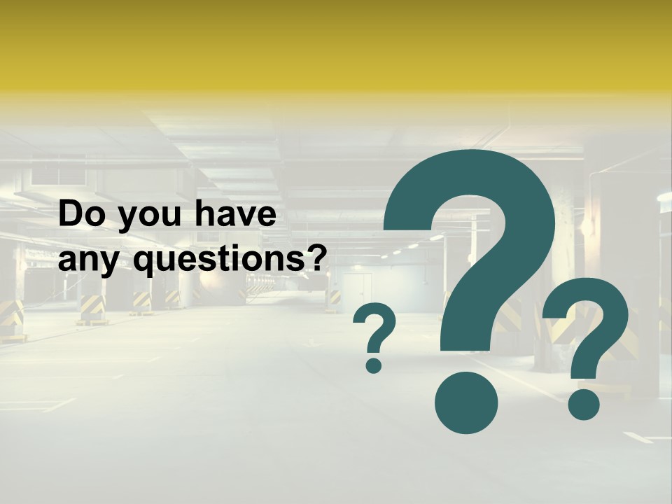 Neon City Dividing PowerPoint Template