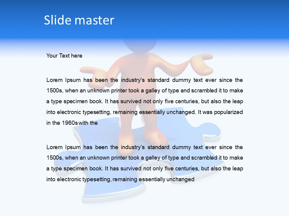 Puzzled PowerPoint Template