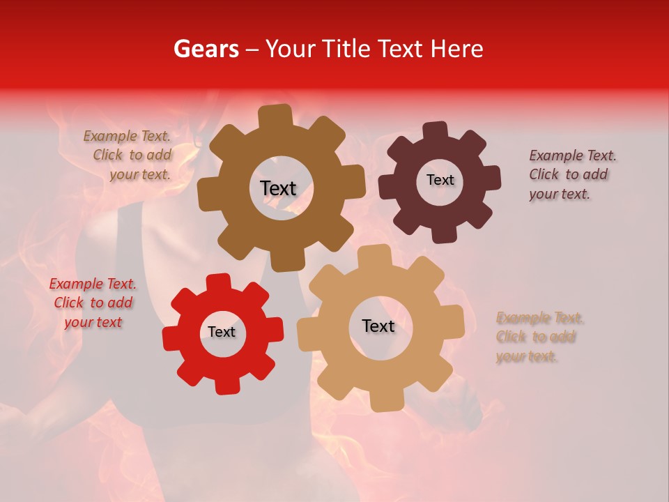 Action Red Music PowerPoint Template