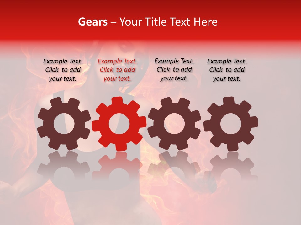Action Red Music PowerPoint Template