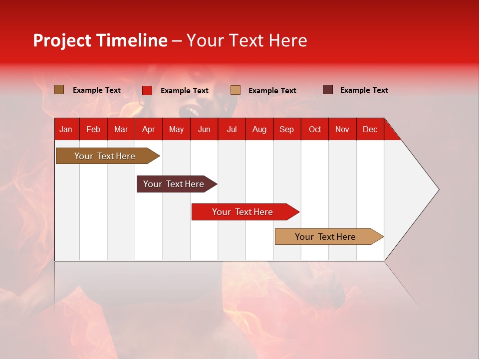 Action Red Music PowerPoint Template