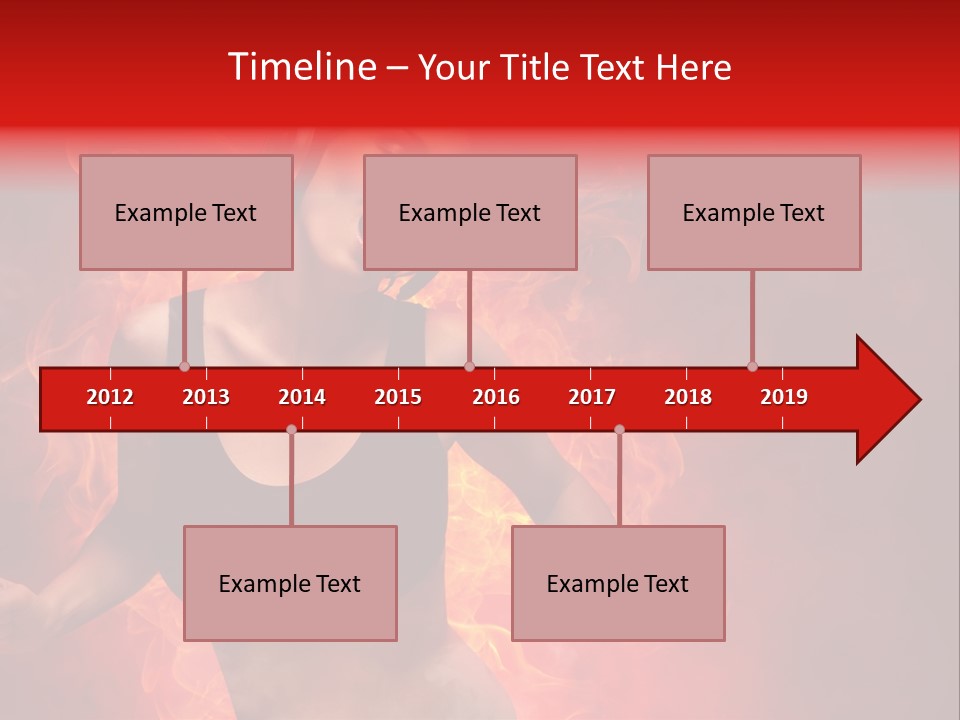 Action Red Music PowerPoint Template